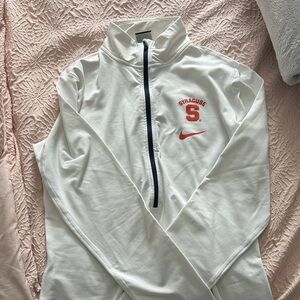 Women’s Nike Syracuse Orange Dri-FIT Quarter Zip, size large